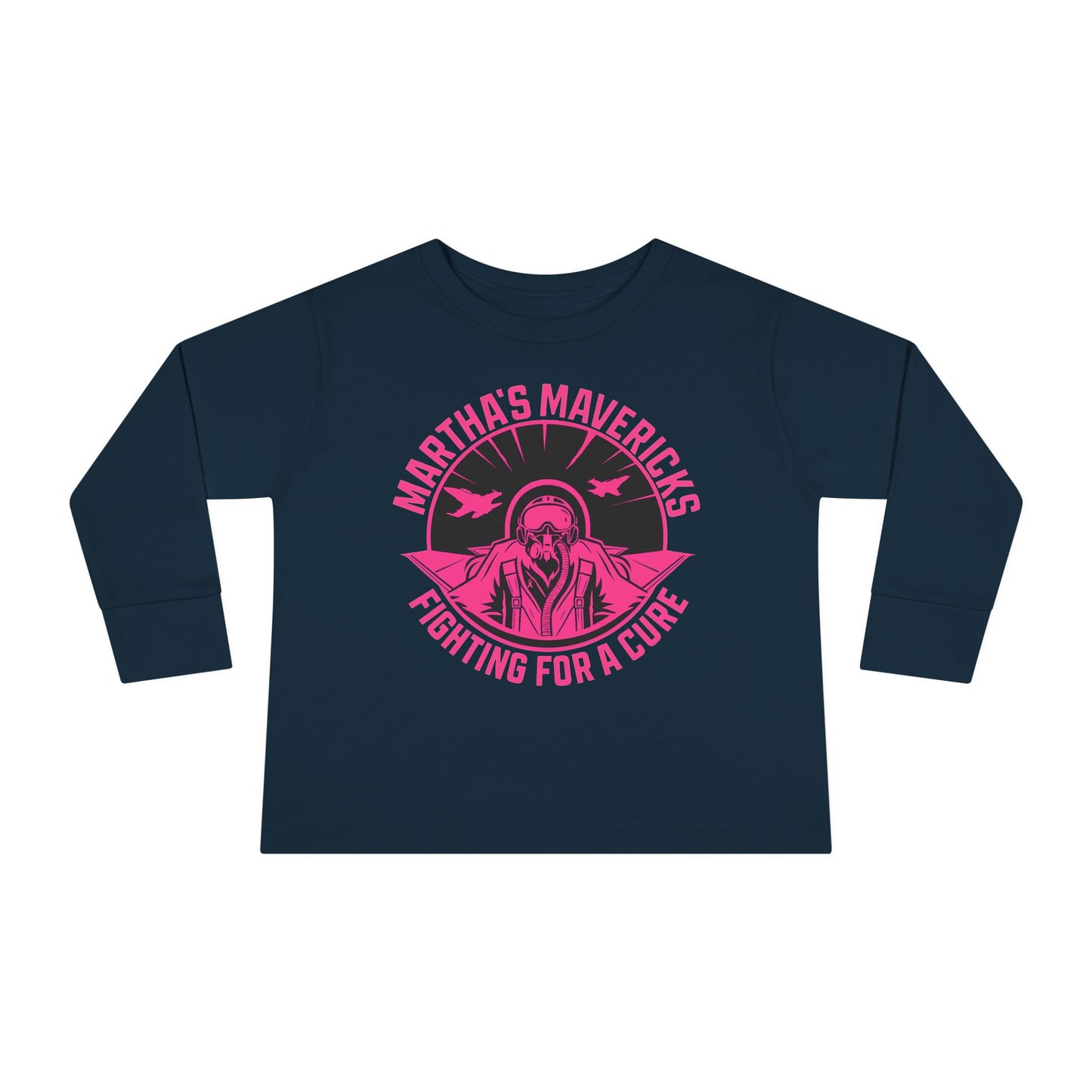 Toddler Long Sleeve Tee - Martha's Mavericks