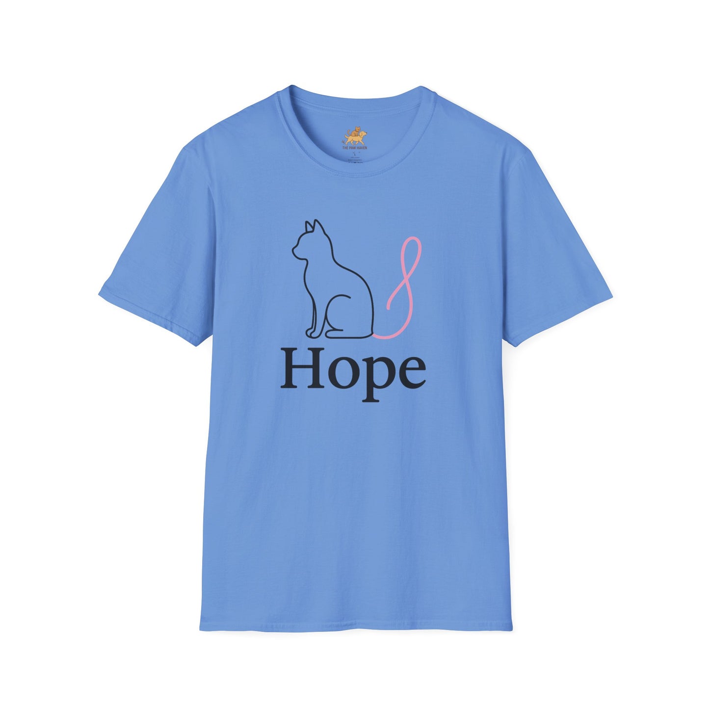 Hope Cat Breast Cancer awareness  T-Shirt