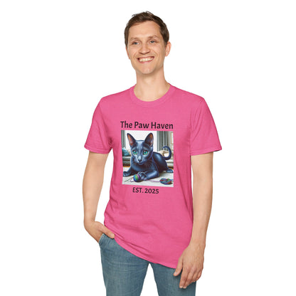 The Paw Haven Cat Lover Unisex T-Shirt