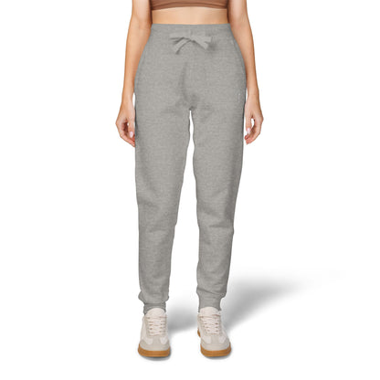 Nail Cross Embroidered Unisex Fleece Sweatpants