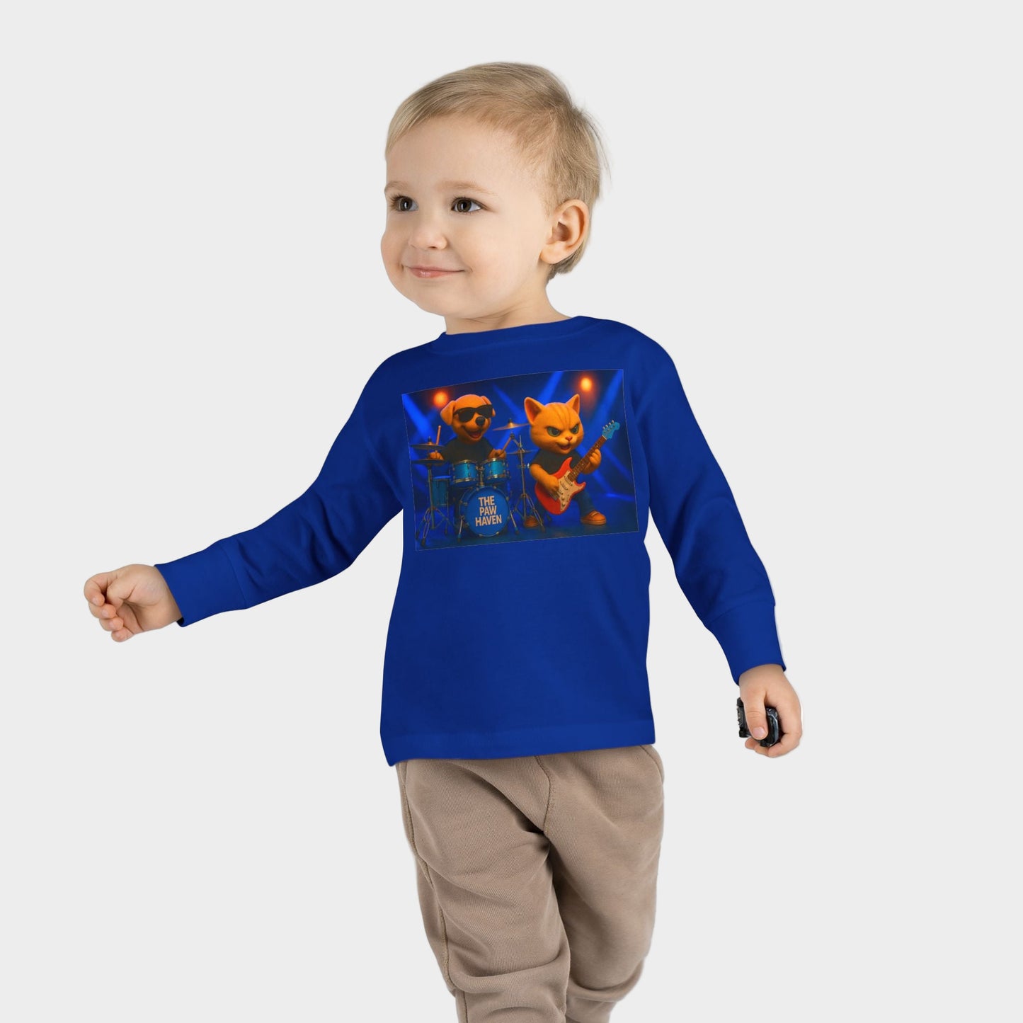 Toddler Long Sleeve Music Band Tee
