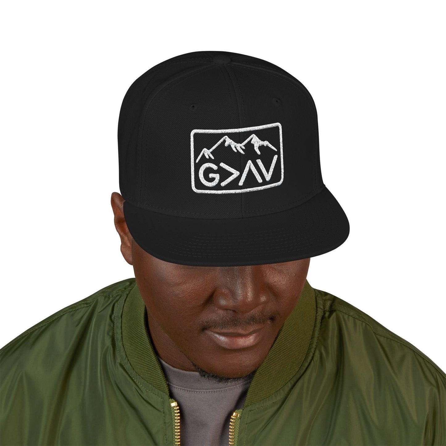 God > Highs & Lows Snapback Hat