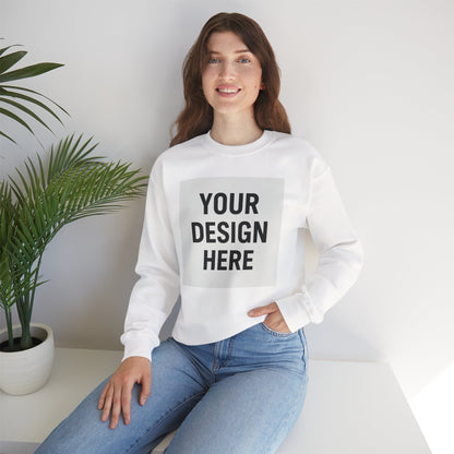 Photo Custom Crewneck Sweatshirt – "Print it your way"