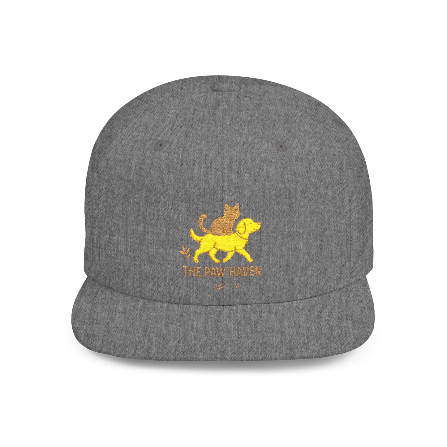 The Paw Haven Flat Bill Snapback Hat