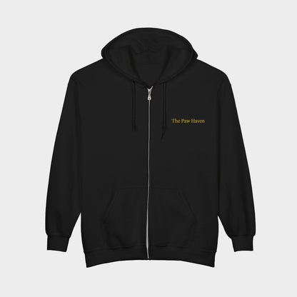 The Paw Haven Unisex Zip-Up Hoodie