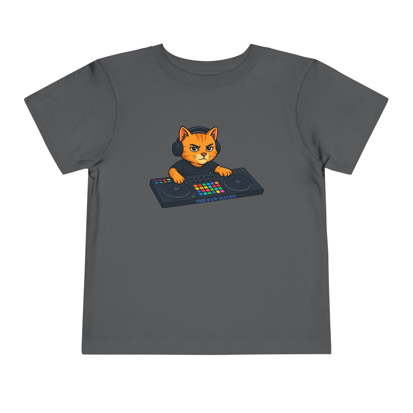 DJ Cat Toddler Tee