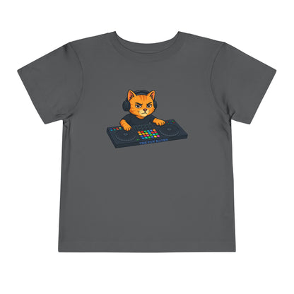 DJ Cat Toddler Tee