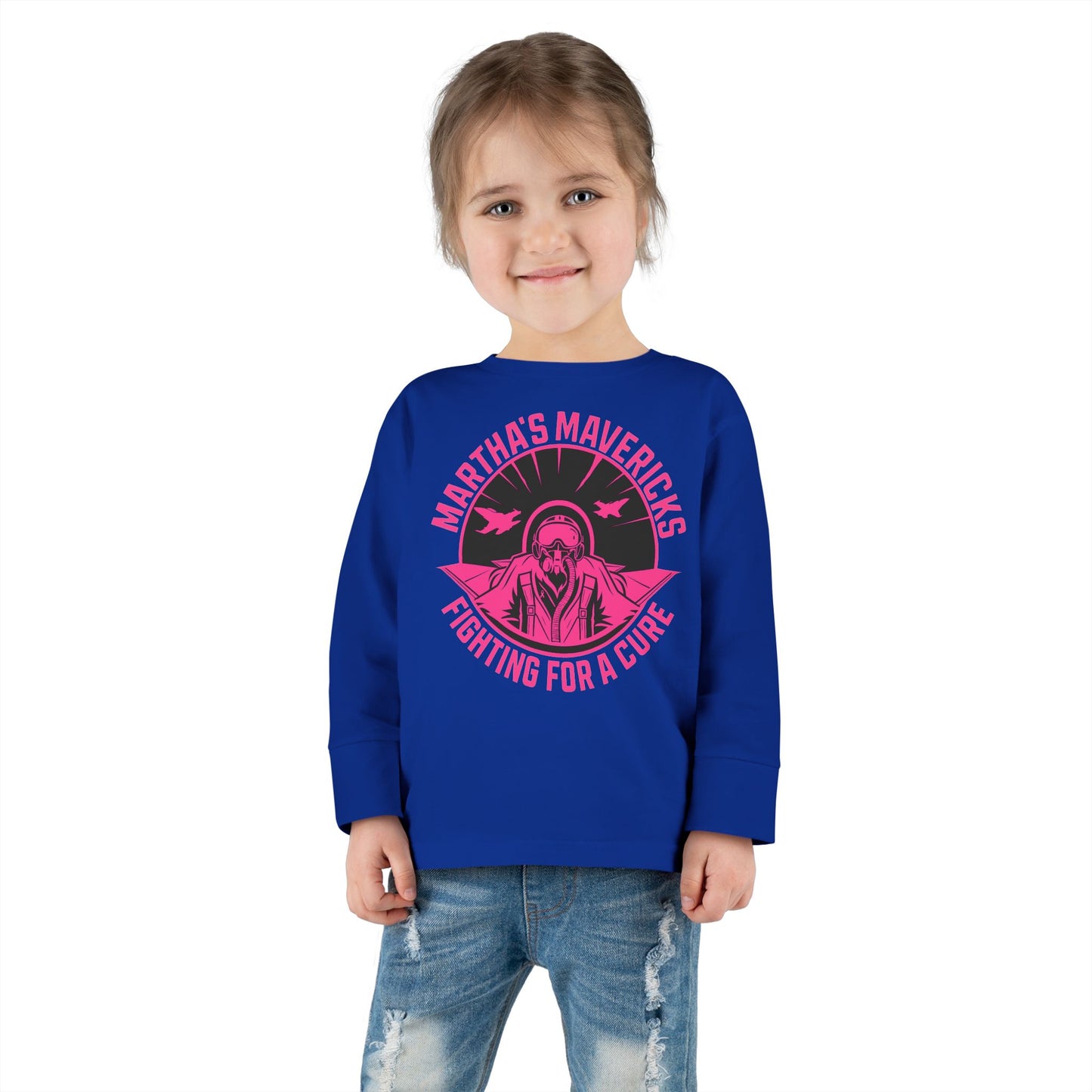 Toddler Long Sleeve Tee - Martha's Mavericks