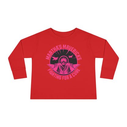 Toddler Long Sleeve Tee - Martha's Mavericks