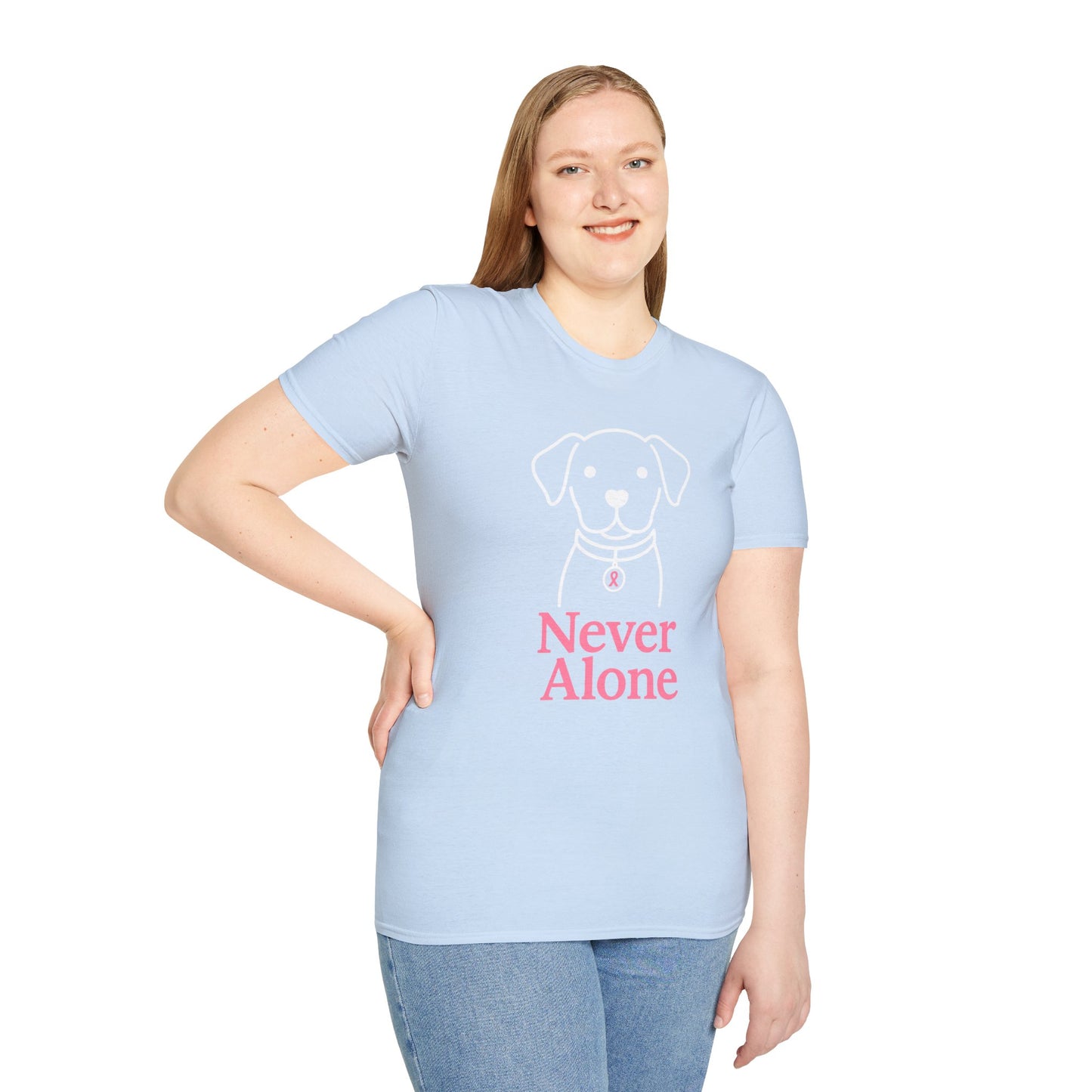 Never Alone Dog T-Shirt