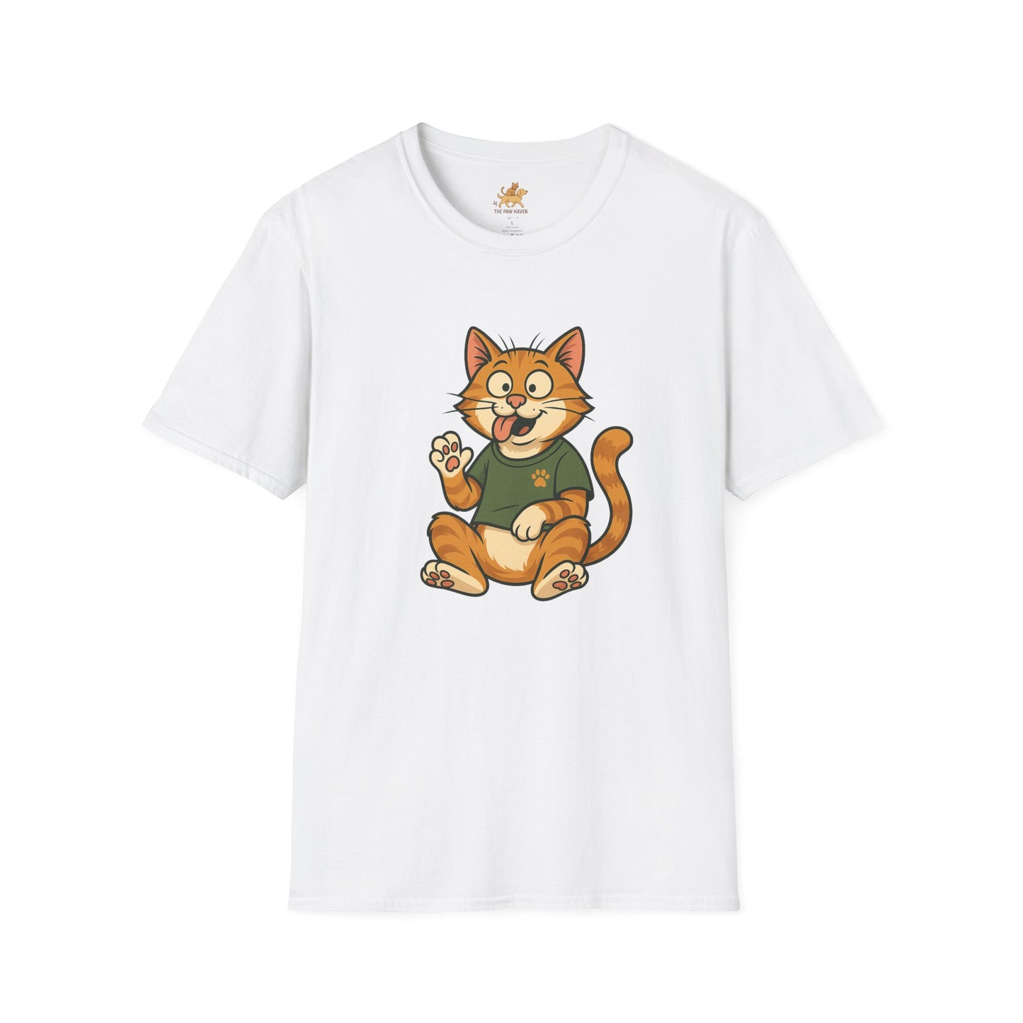 Goofy Cat T-Shirt