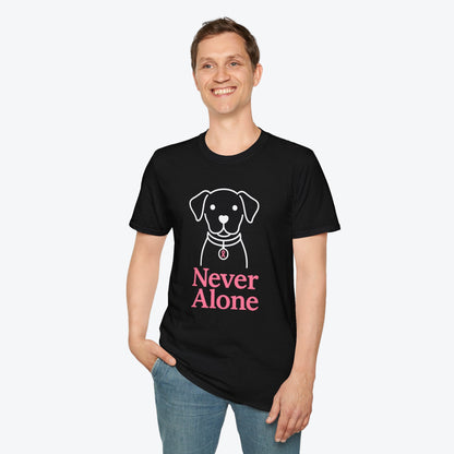 Never Alone Dog T-Shirt