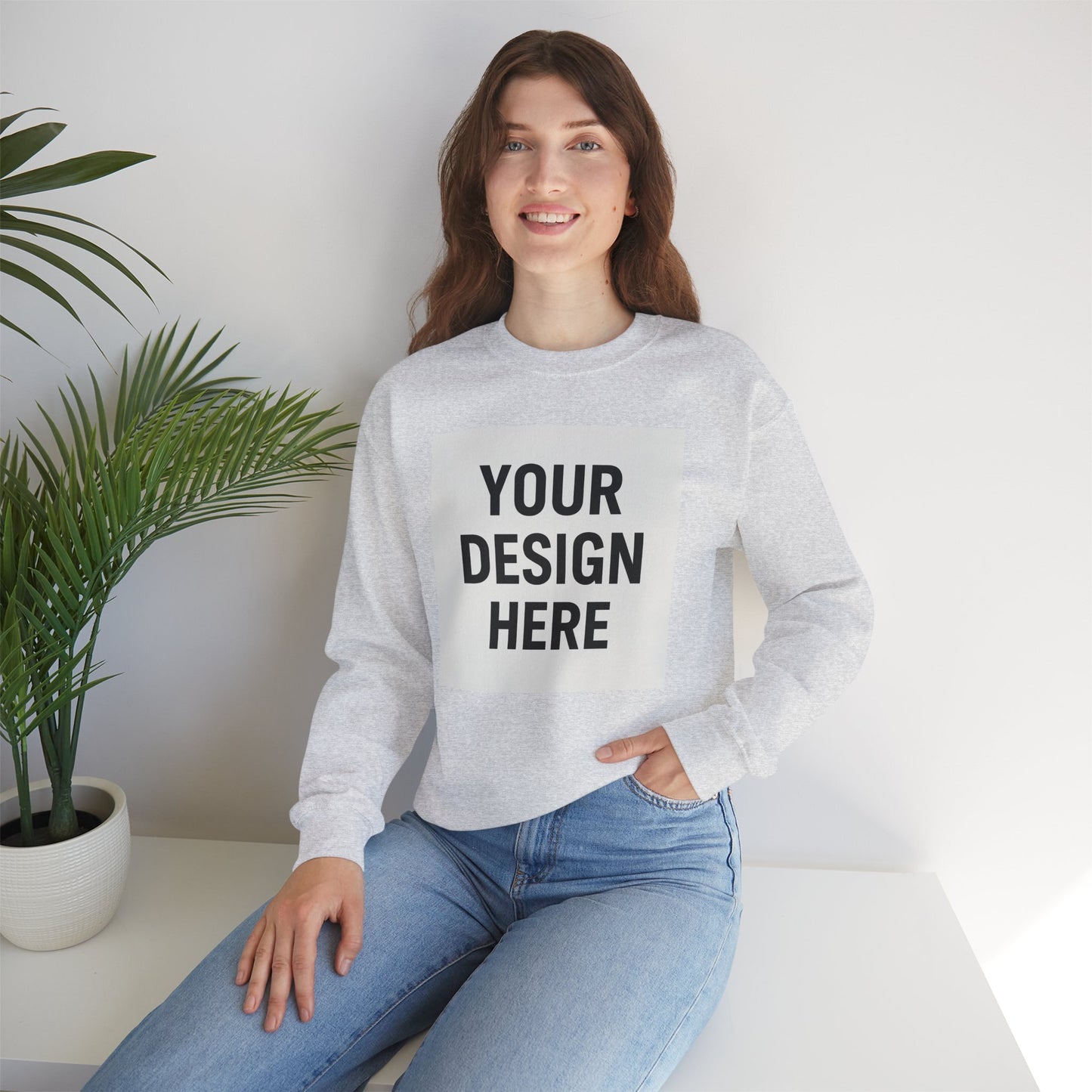 Photo Custom Crewneck Sweatshirt – "Print it your way"