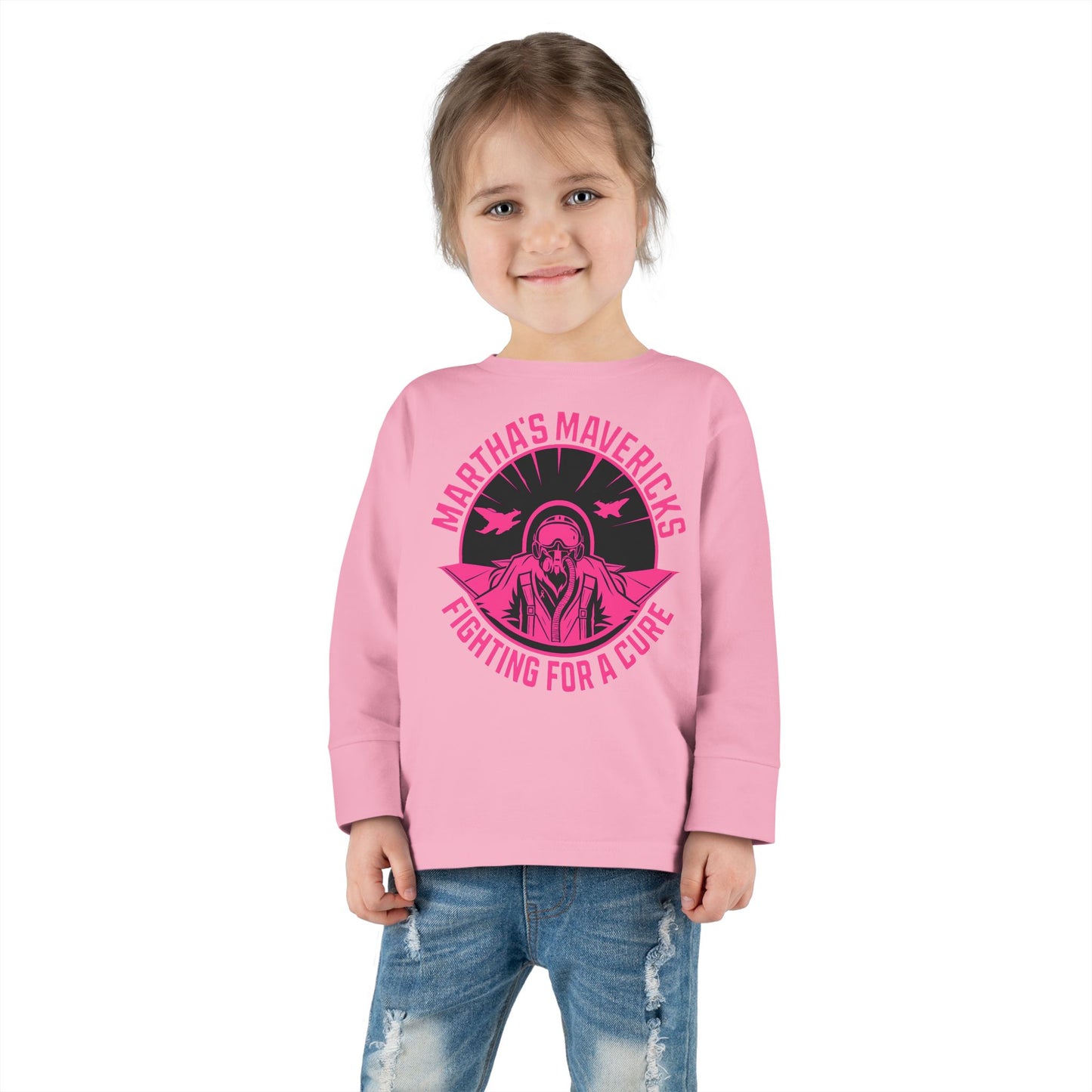 Toddler Long Sleeve Tee - Martha's Mavericks