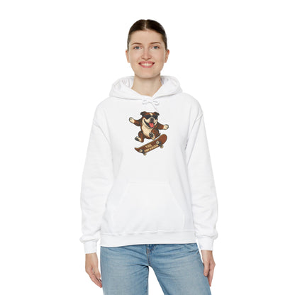 Skateboarding Bulldog Hoodie Sweatshirt