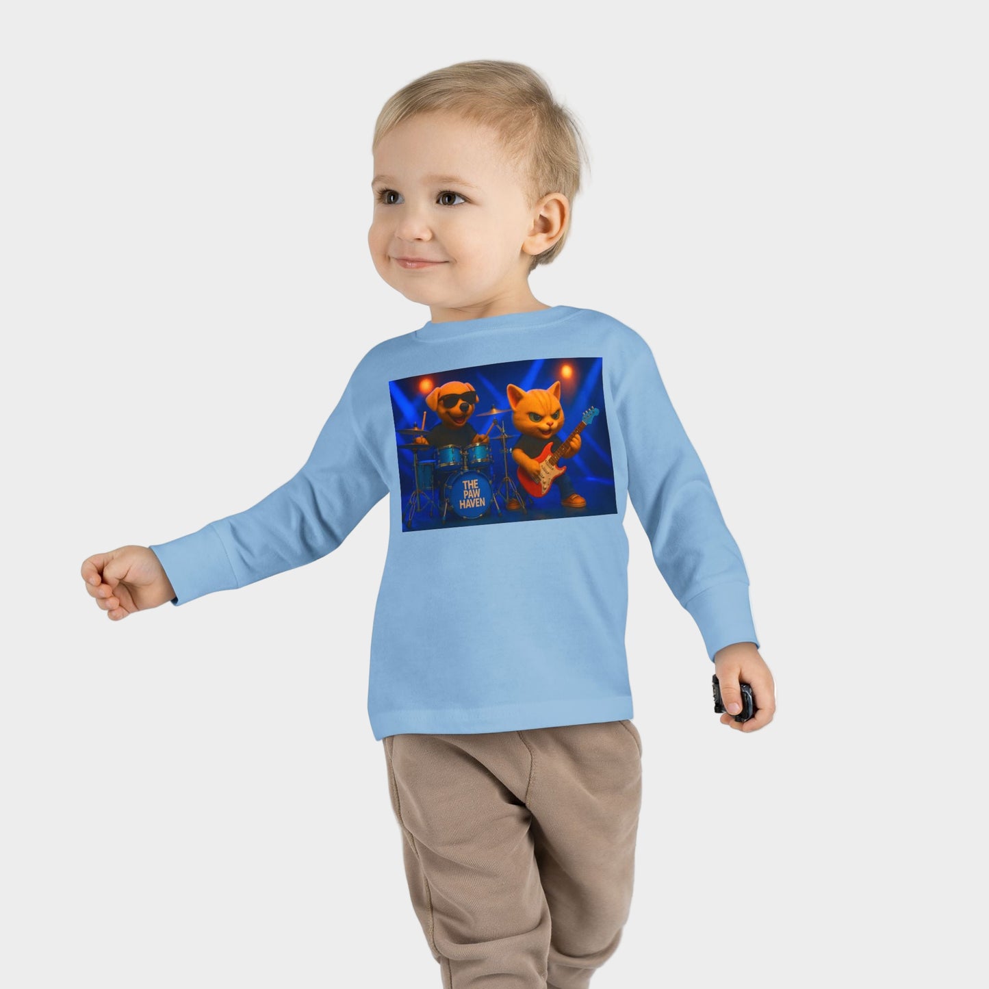 Toddler Long Sleeve Music Band Tee