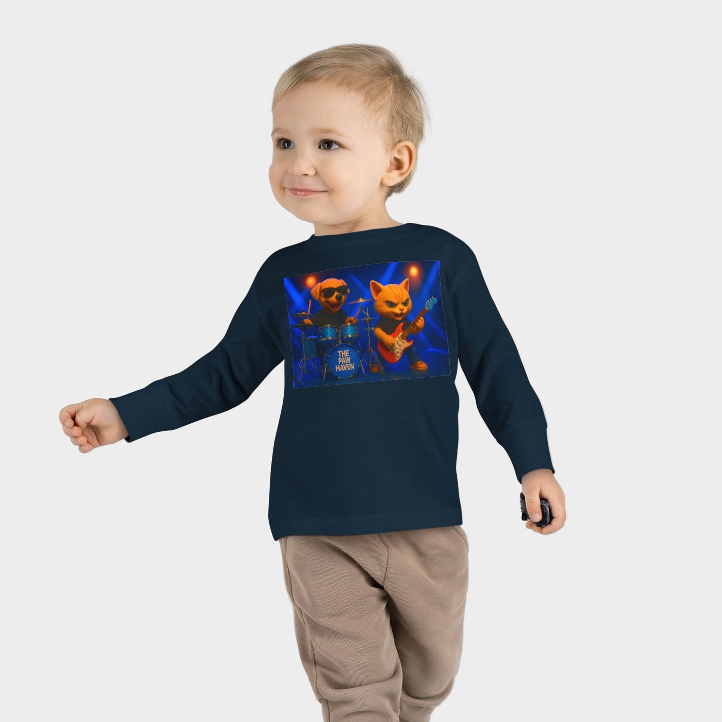 Toddler Long Sleeve Music Band Tee