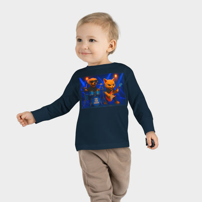 Toddler Long Sleeve Music Band Tee
