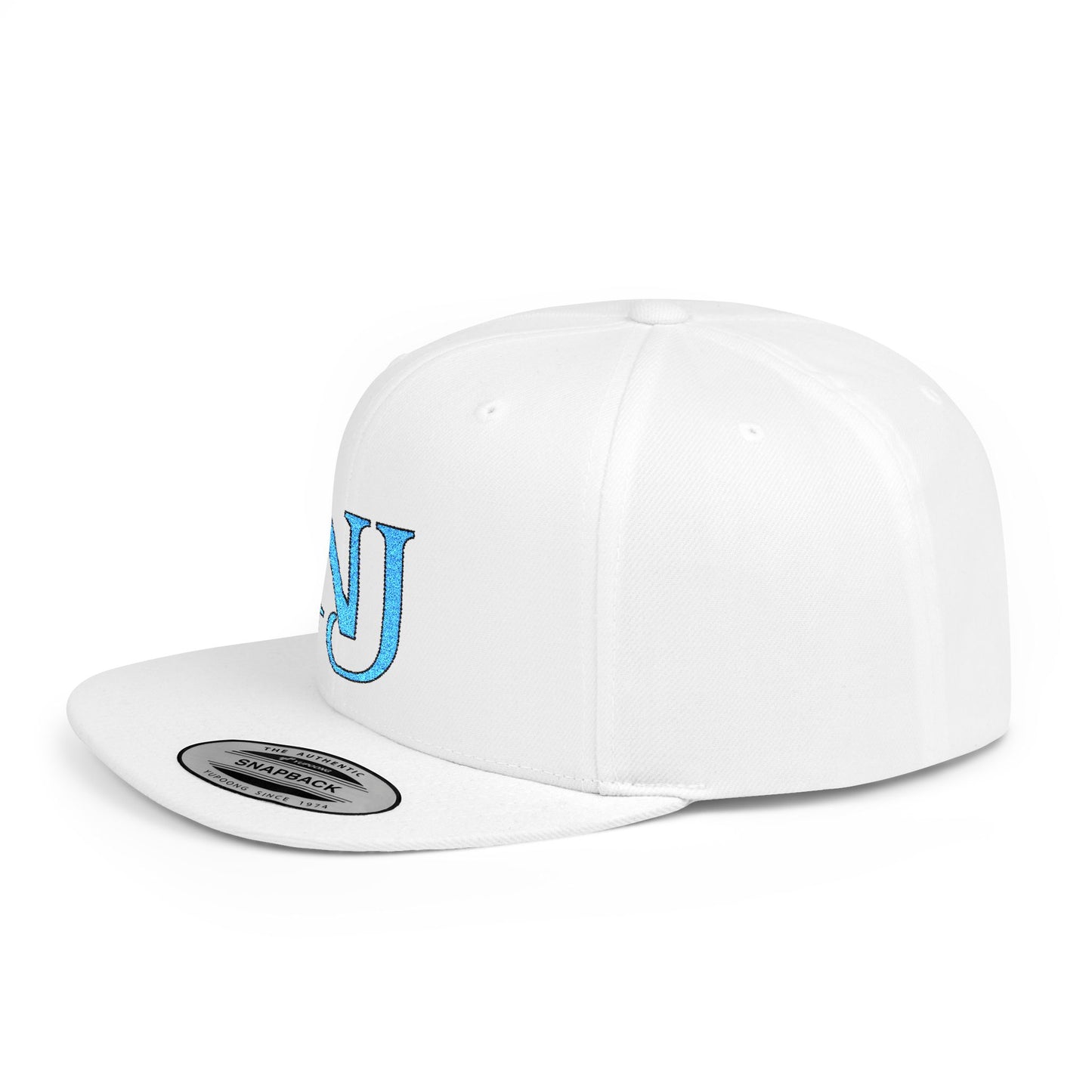 NJ Embroidered Snapback Hat
