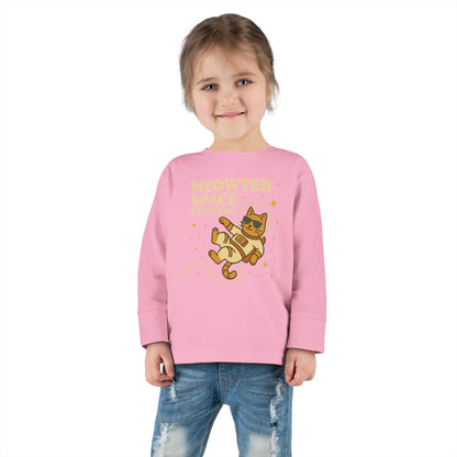 Cosmic Cat Toddler Long Sleeve