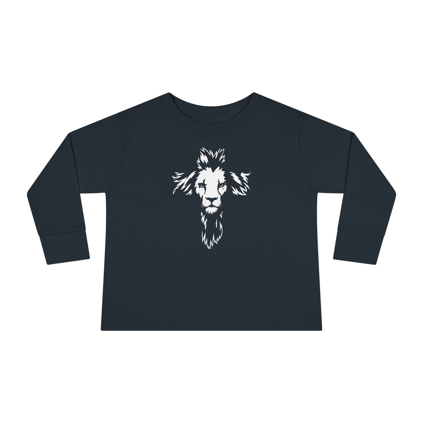 Lion Cross Toddler Long Sleeve Tee
