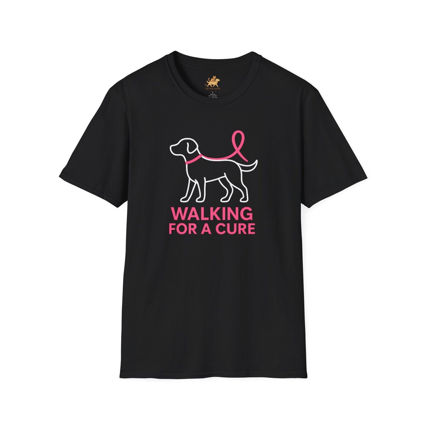 Breast Cancer Walk Dog T-Shirt