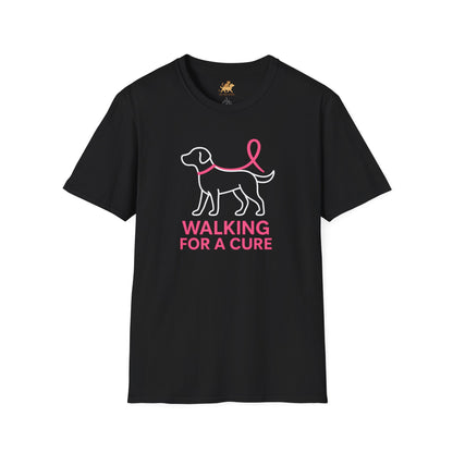 Breast Cancer Walk Dog T-Shirt