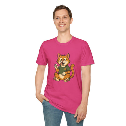 Goofy Cat T-Shirt