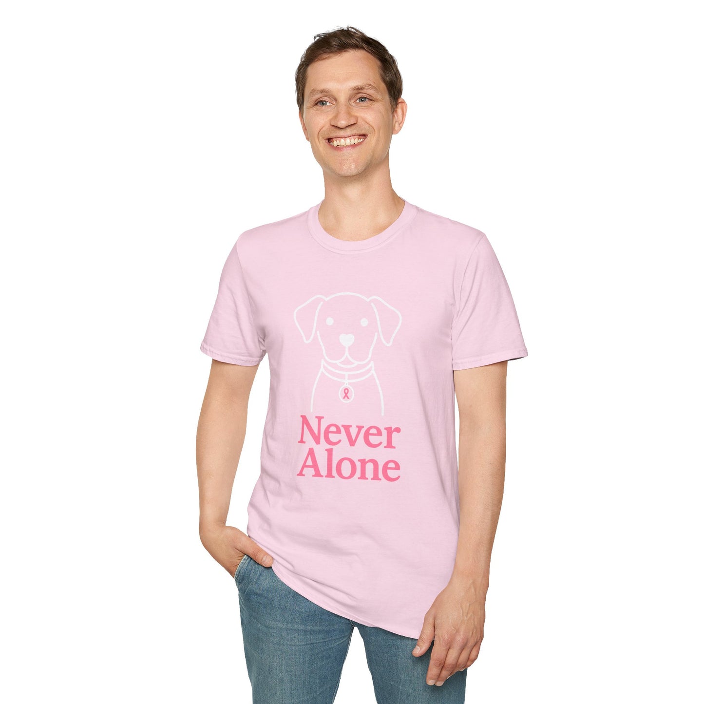 Never Alone Dog T-Shirt