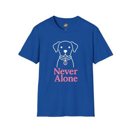 Never Alone Dog T-Shirt