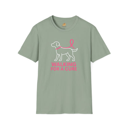 Breast Cancer Walk Dog T-Shirt