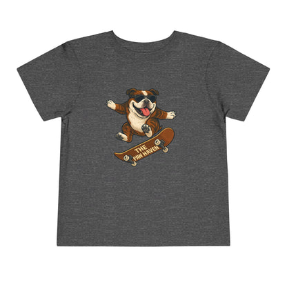Skateboarding Dog Toddler Tee