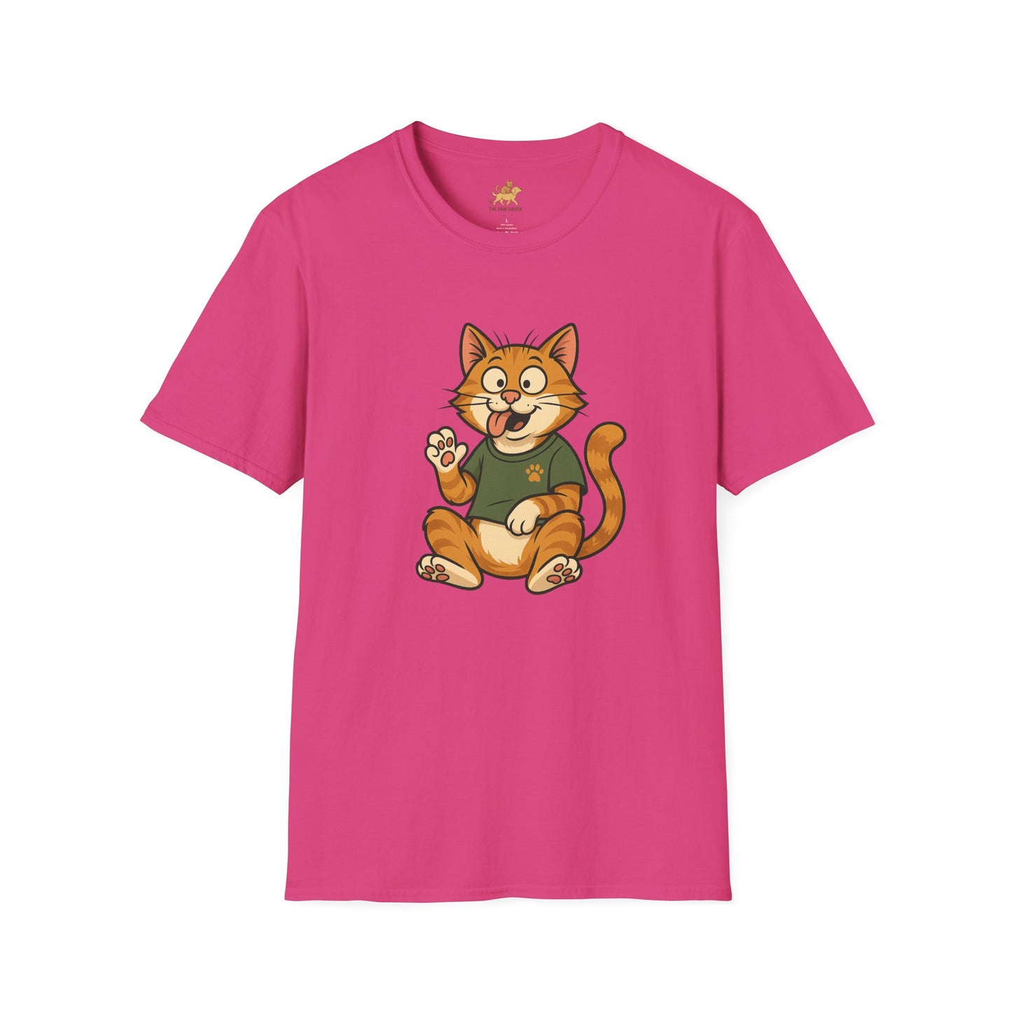 Goofy Cat T-Shirt