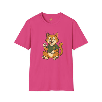 Goofy Cat T-Shirt