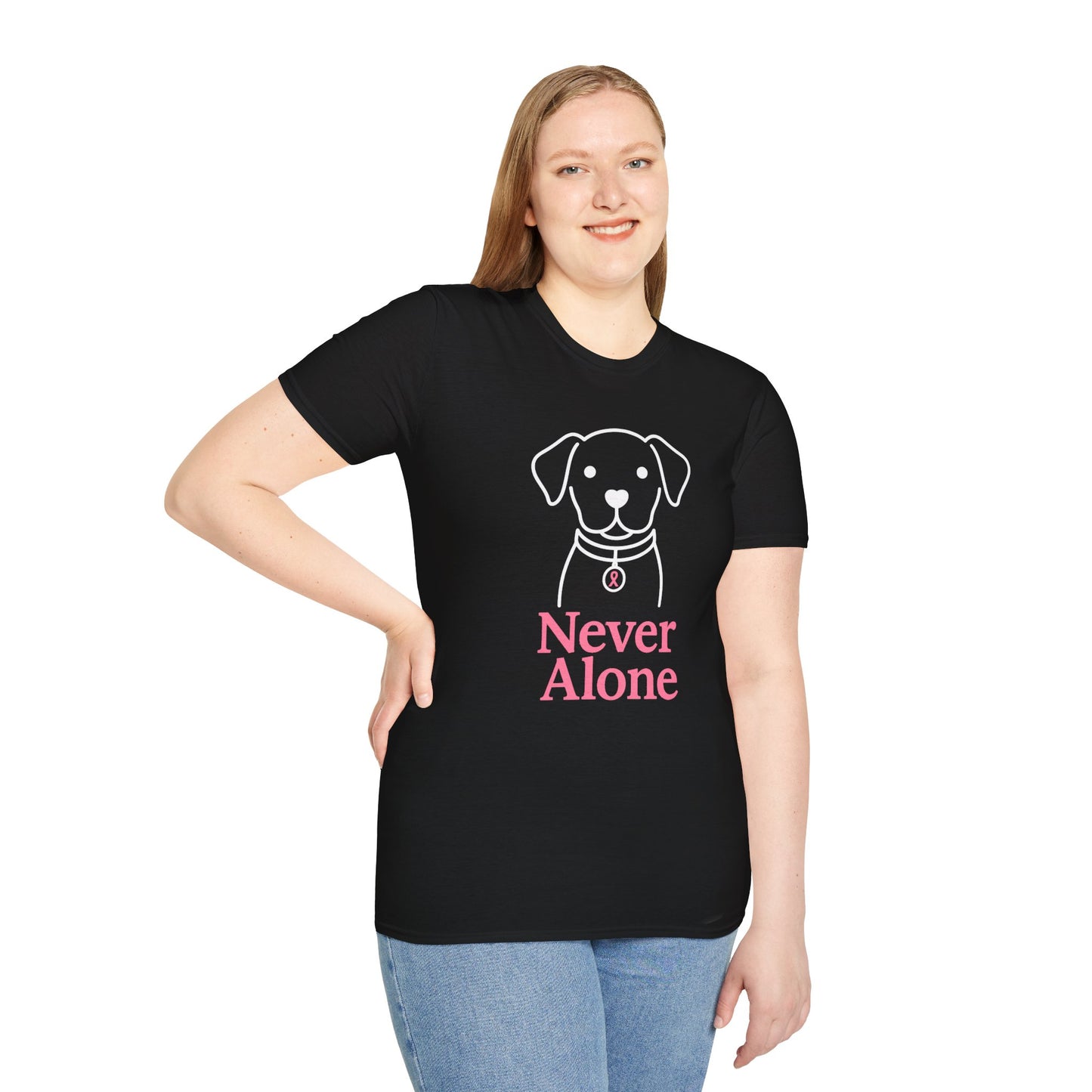 Never Alone Dog T-Shirt