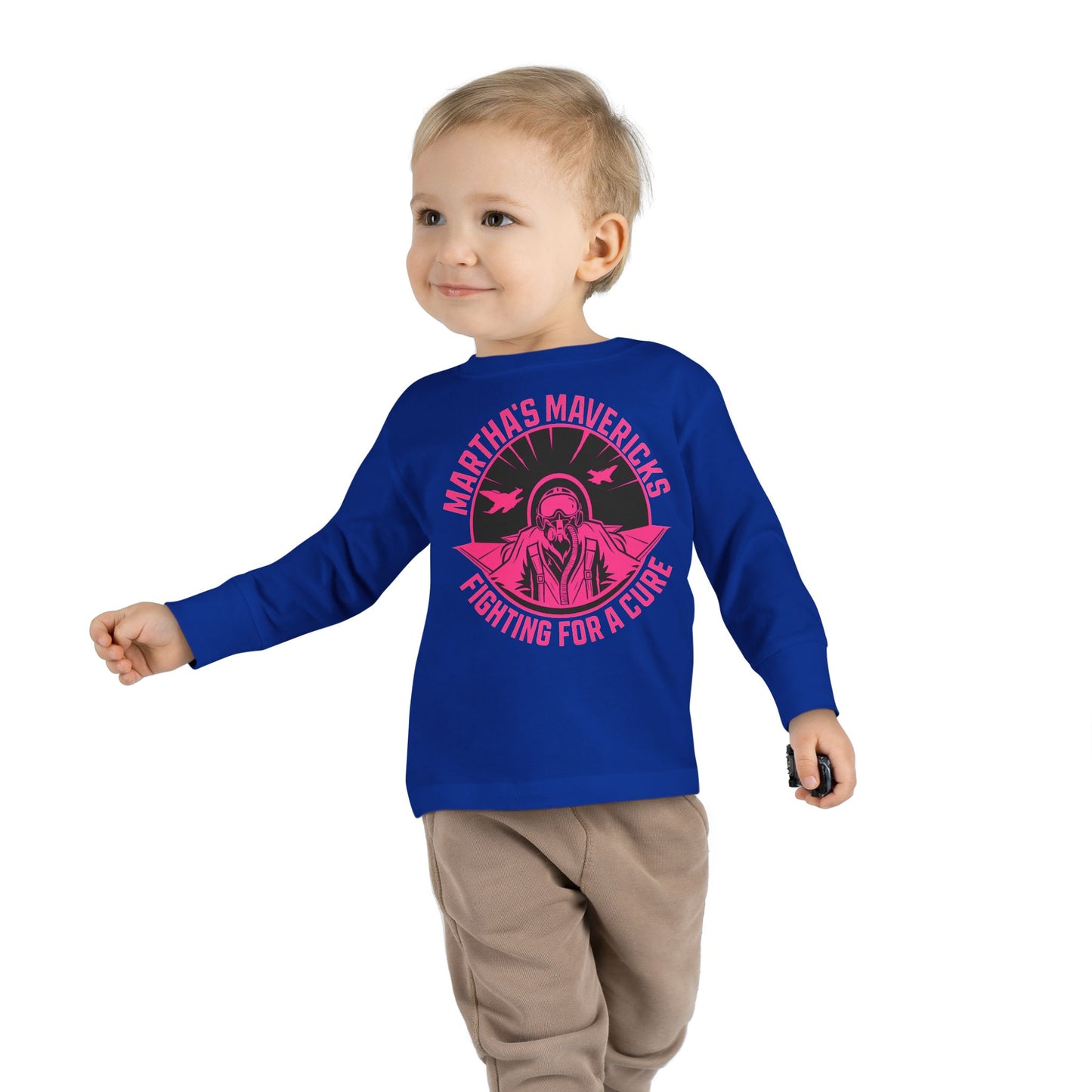 Toddler Long Sleeve Tee - Martha's Mavericks