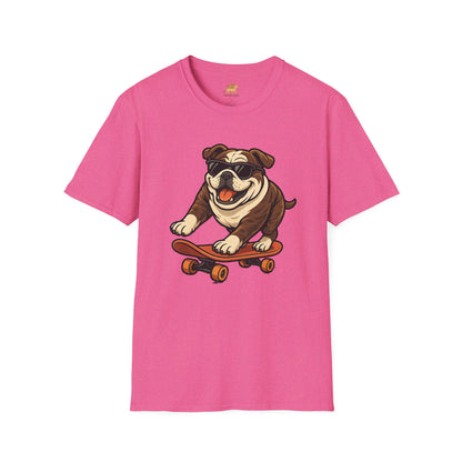 Skateboard Bulldog T-Shirt