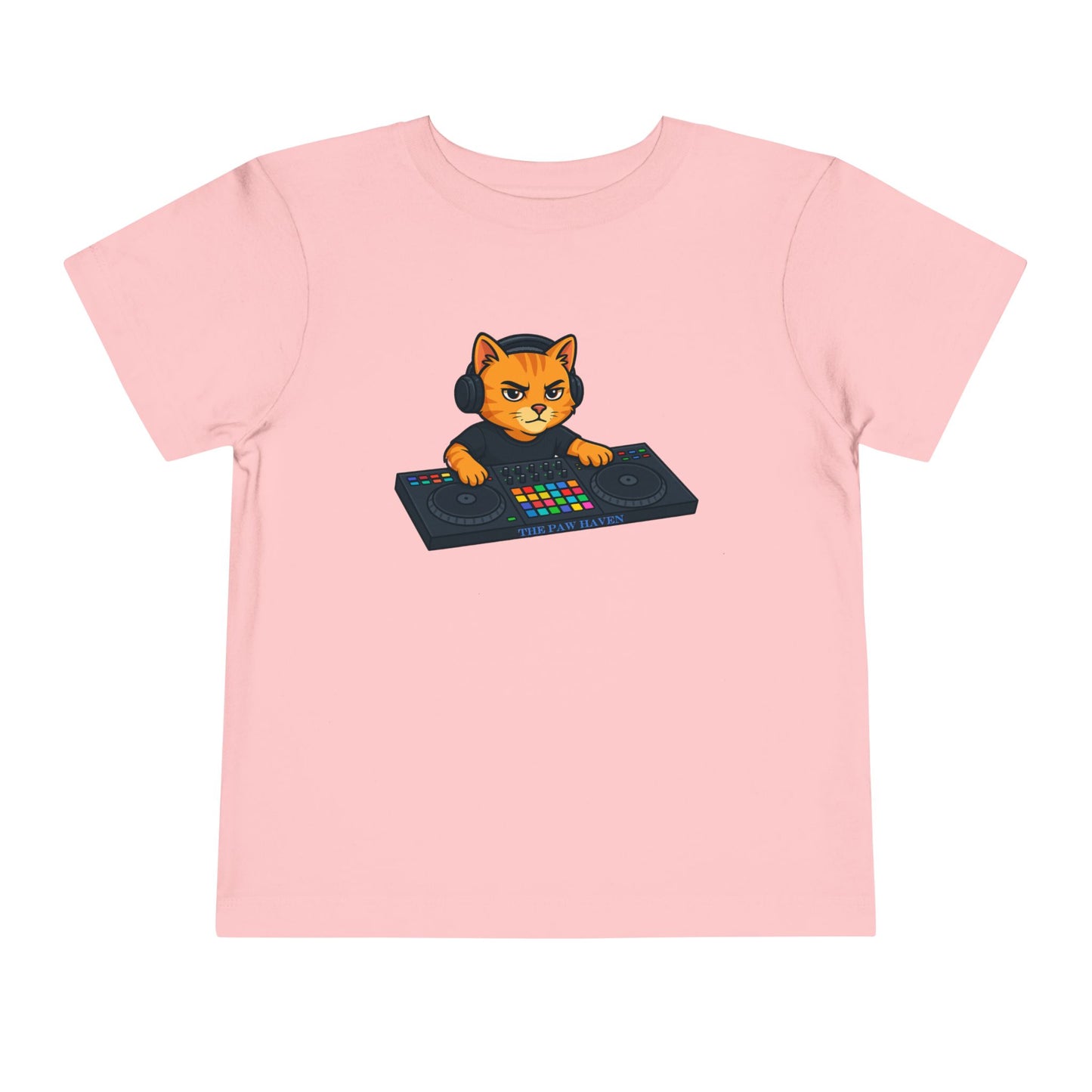 DJ Cat Toddler Tee
