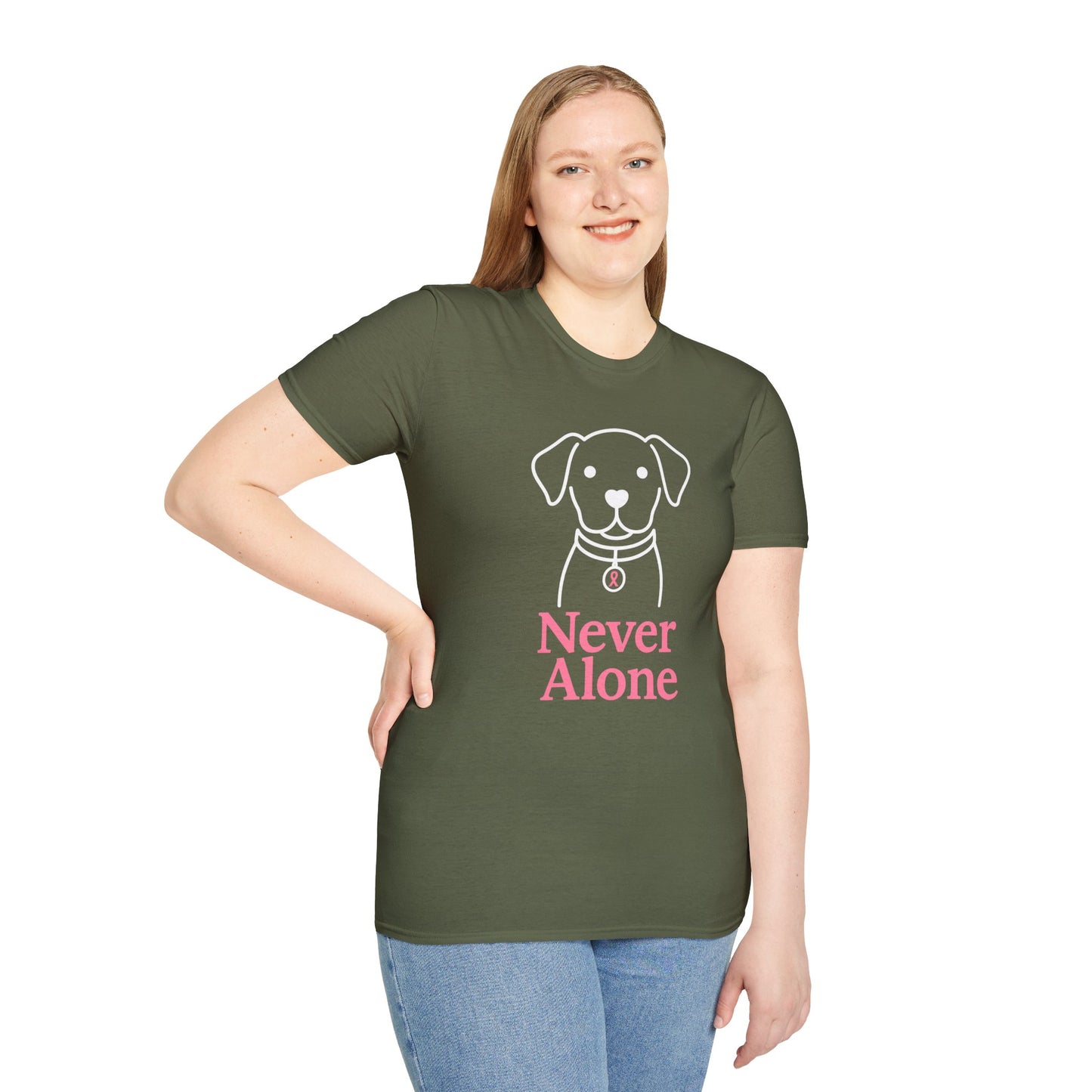 Never Alone Dog T-Shirt