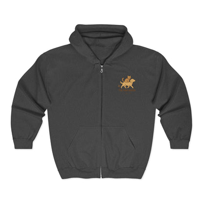 The Paw Haven Unisex Zip Hooded Sweatshirt