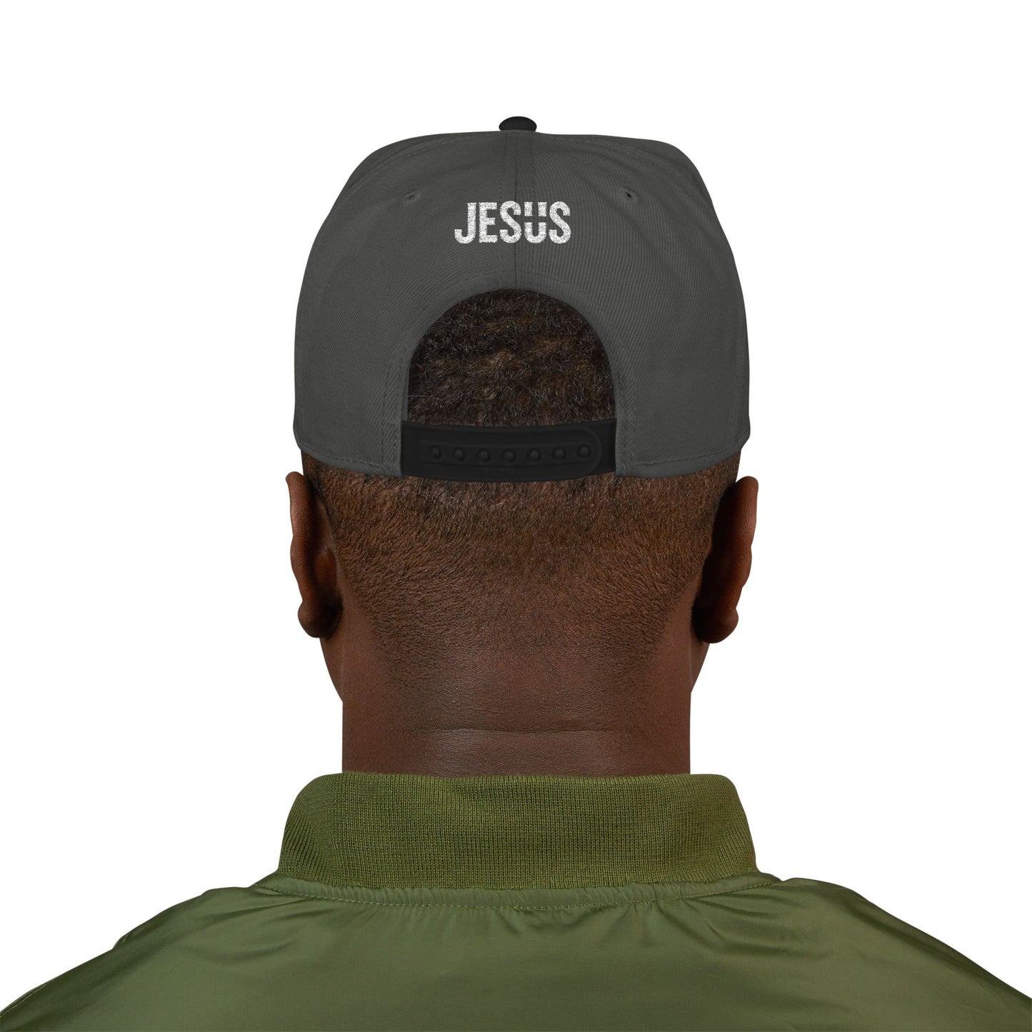 Nail Cross Snapback Hat