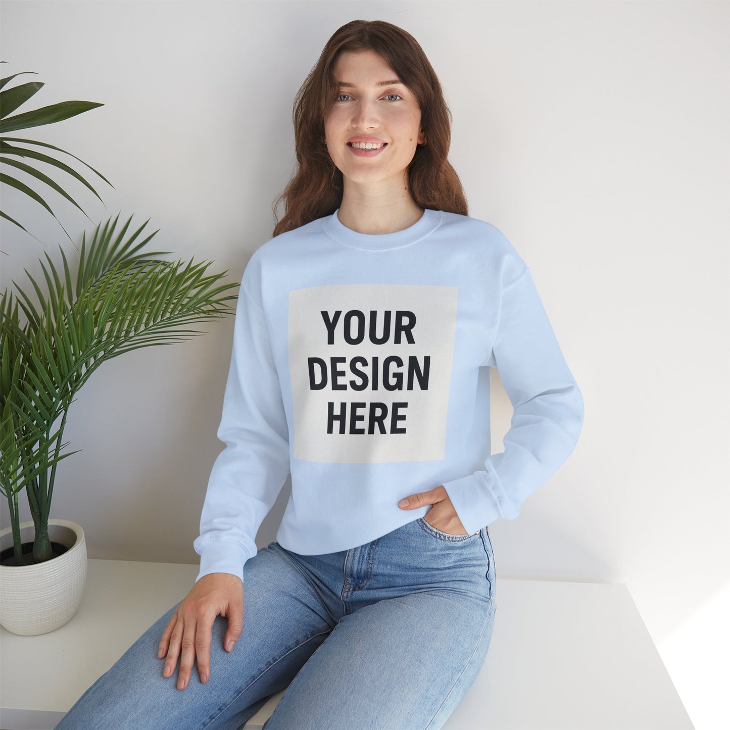 Photo Custom Crewneck Sweatshirt – "Print it your way"