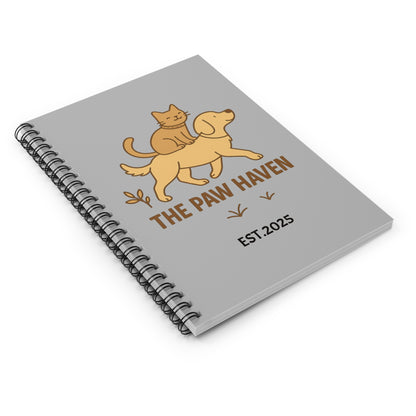 Spiral Notebook The Paw Haven