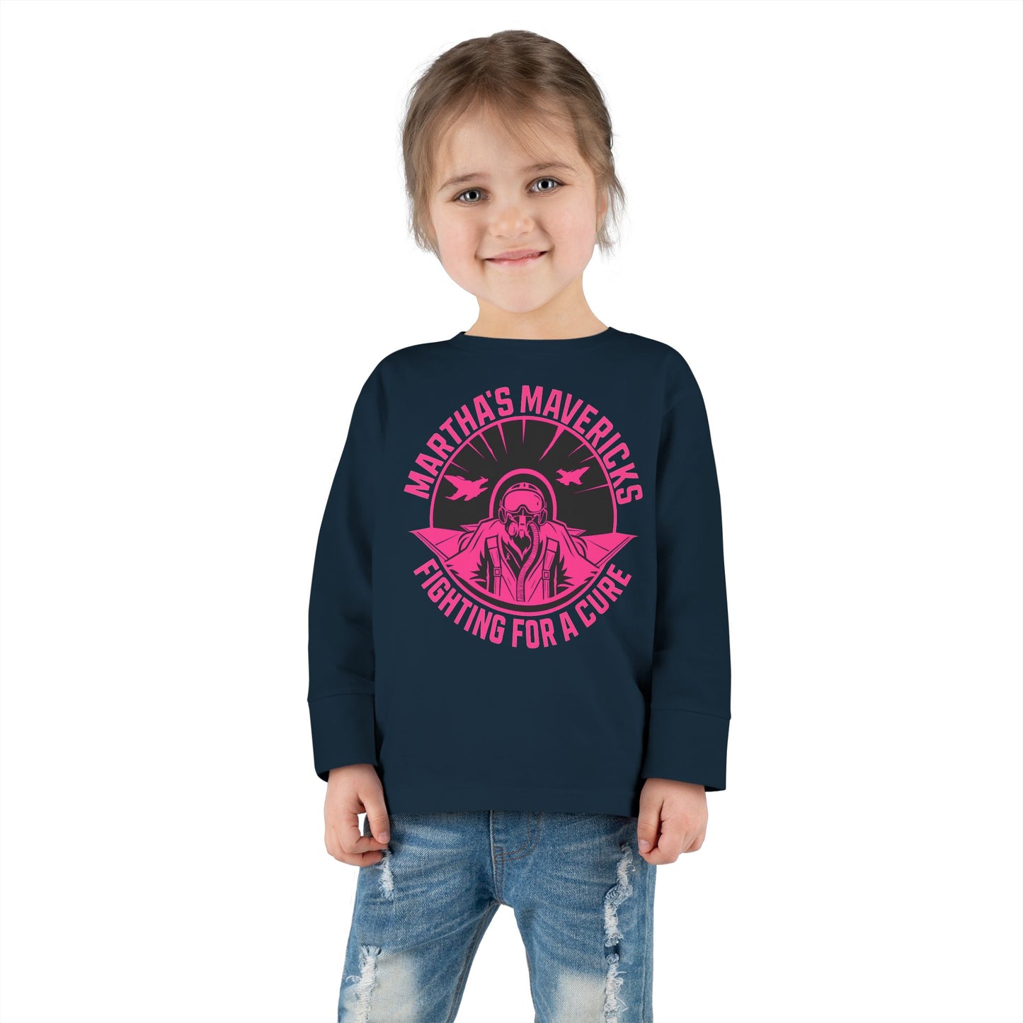 Toddler Long Sleeve Tee - Martha's Mavericks