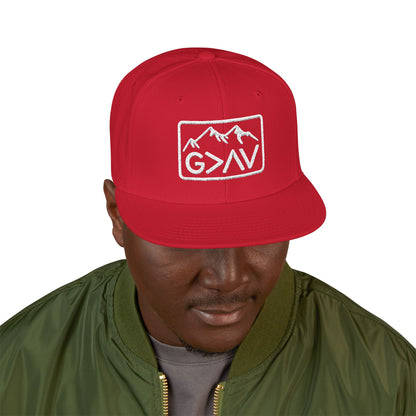 God > Highs & Lows Snapback Hat