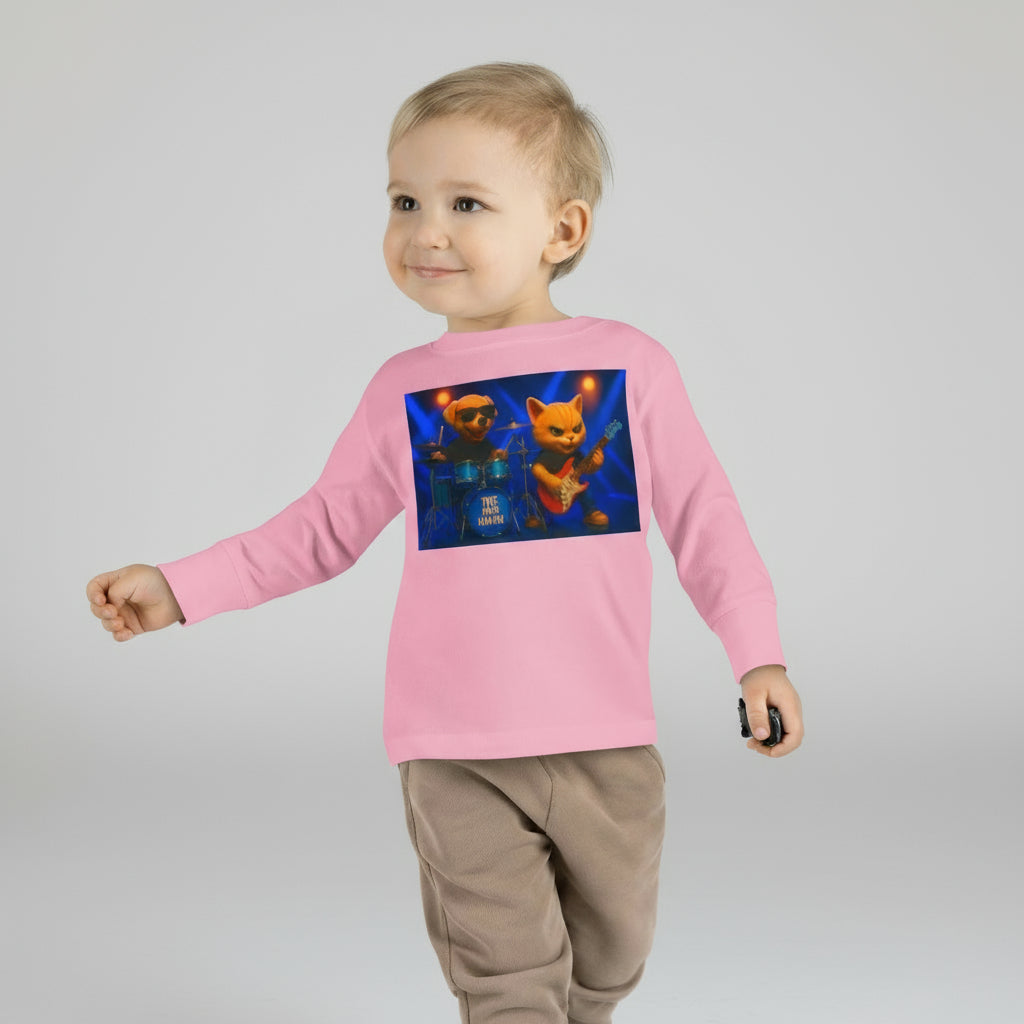 Toddler Long Sleeve Music Band Tee