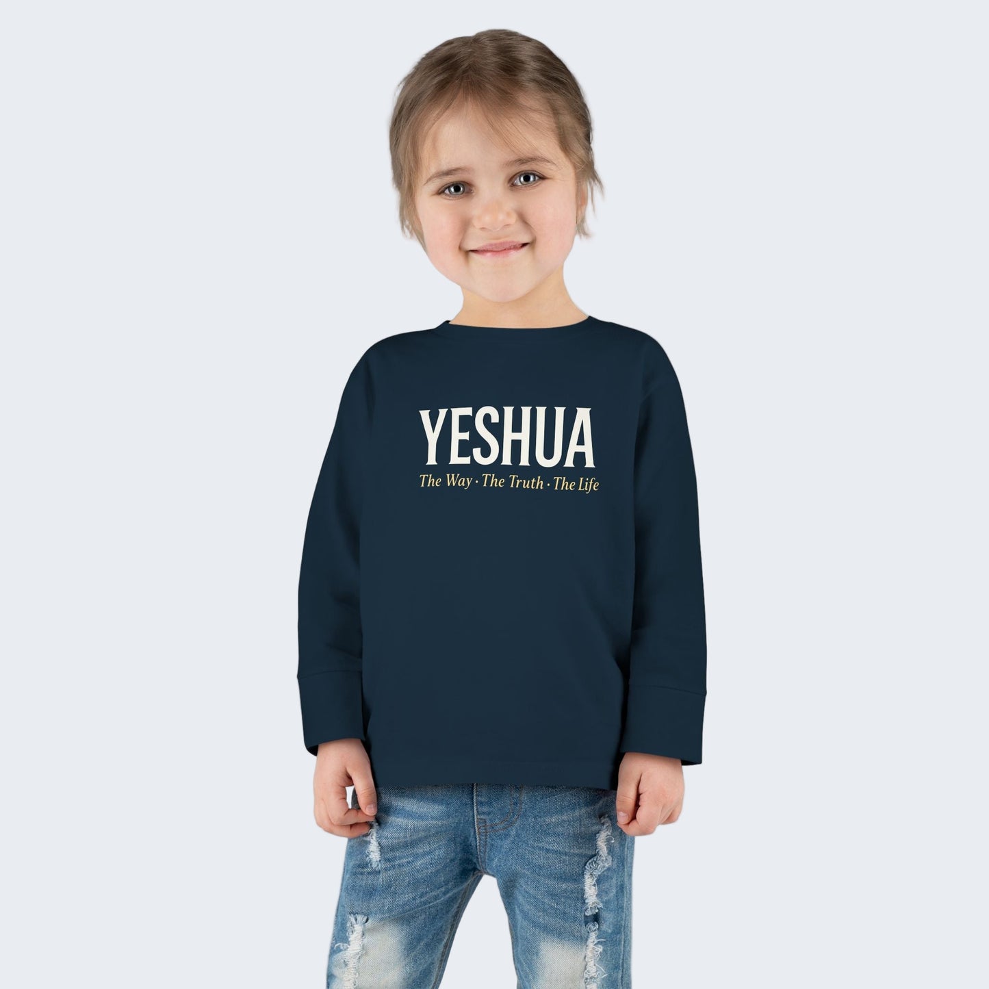 Yeshua Toddler Long Sleeve Tee