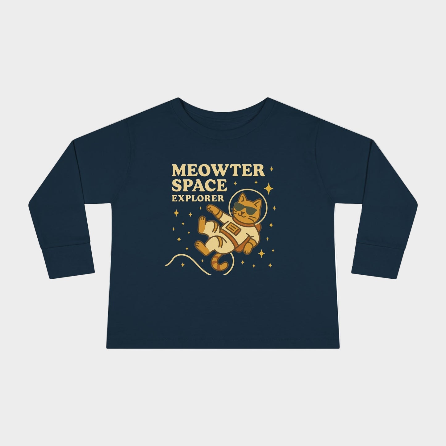 Cosmic Cat Toddler Long Sleeve