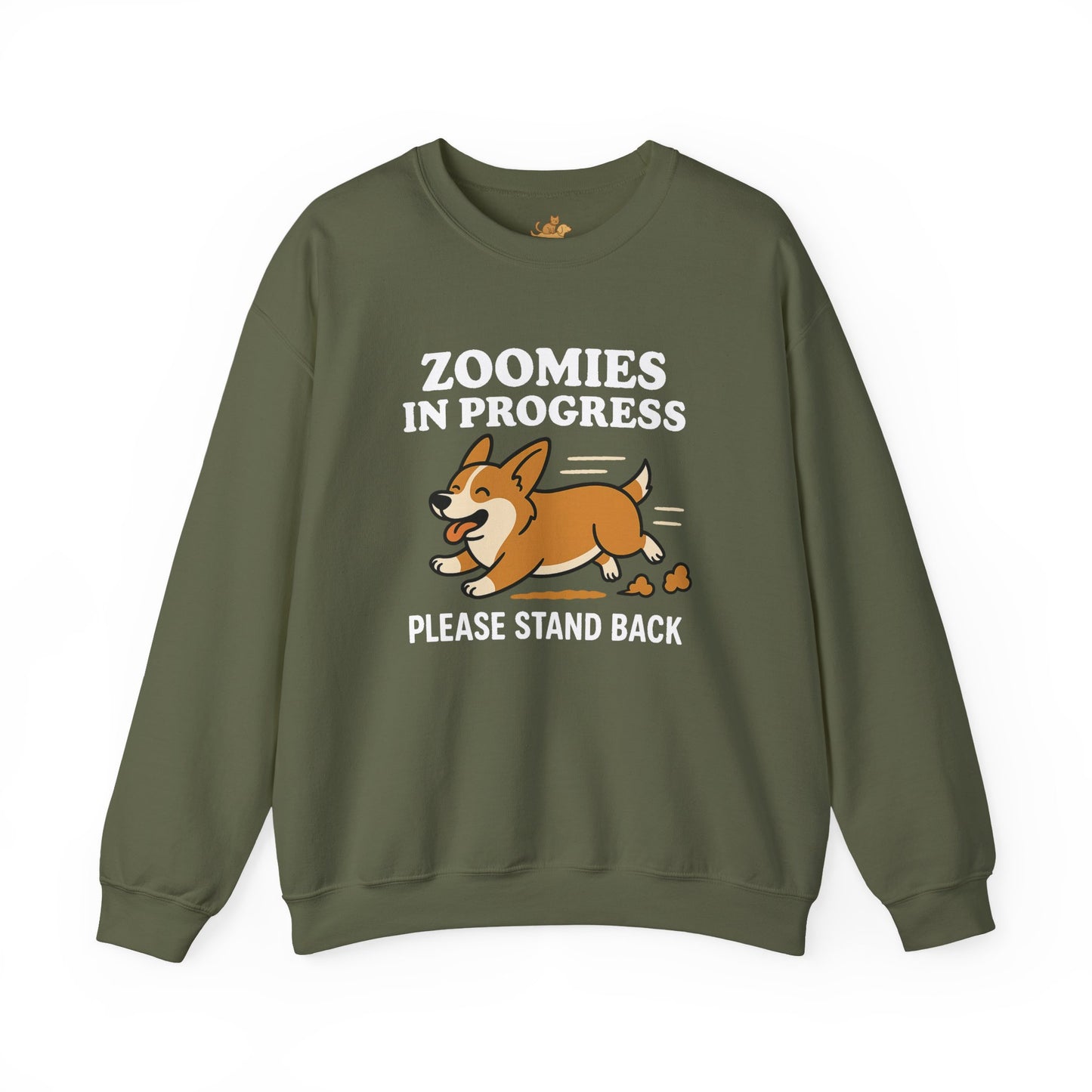 Corgi Zoomies sweatshirt