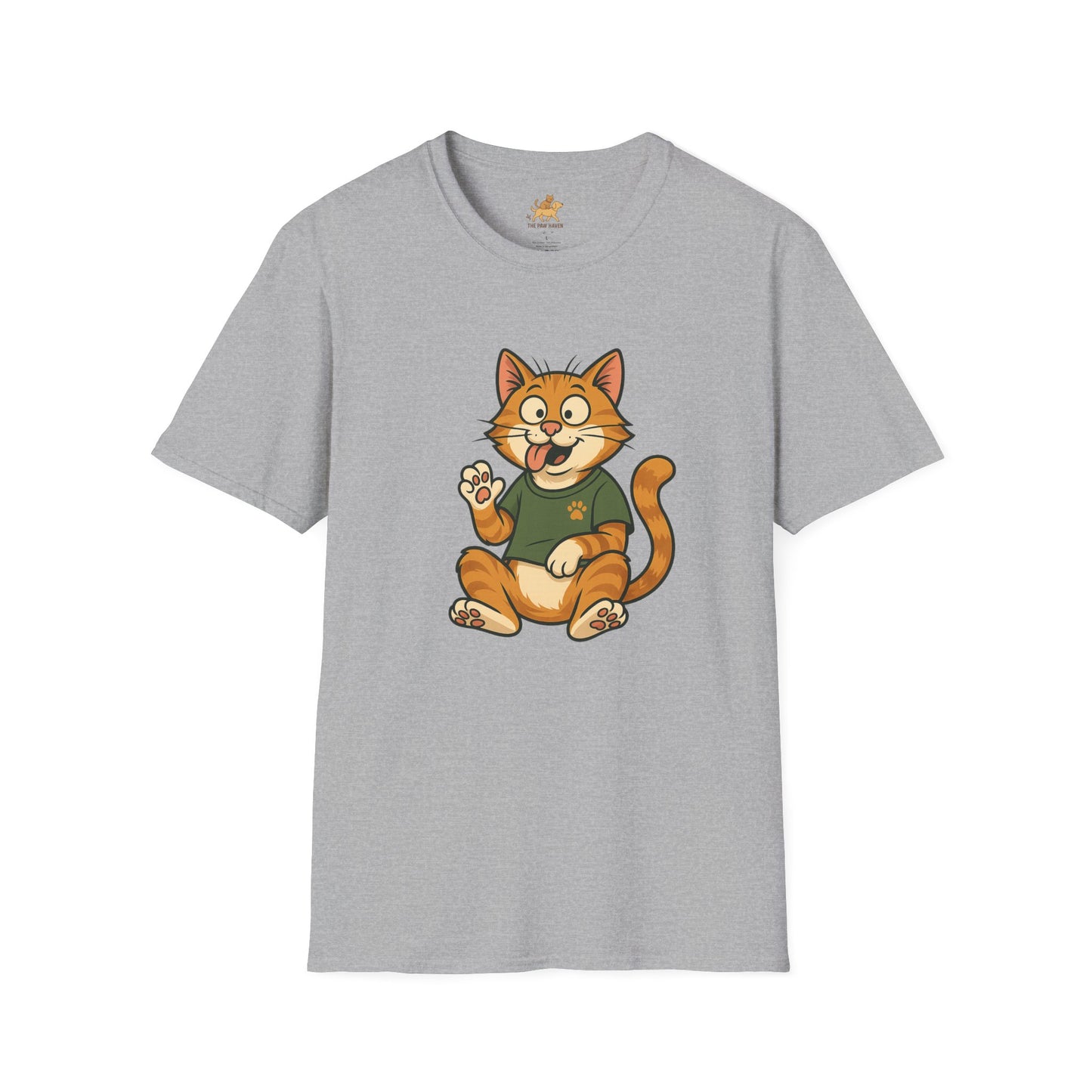 Goofy Cat T-Shirt